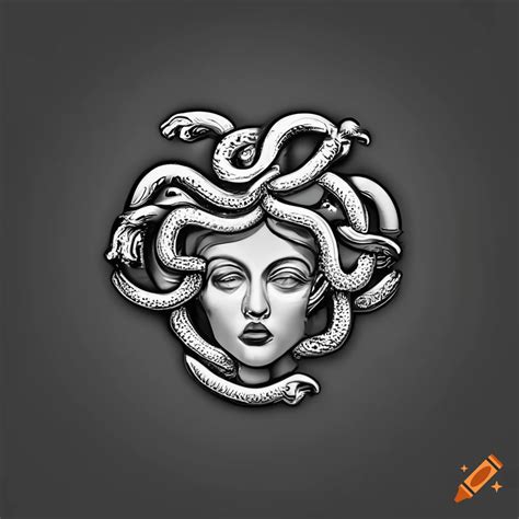 medusa logo design.